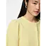 PIECES knit cardigan geel