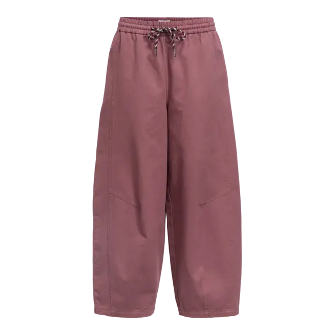 barrel pant met strikdetail