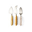 HK Living cheese knives, cream