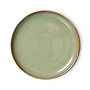 side plate moss green