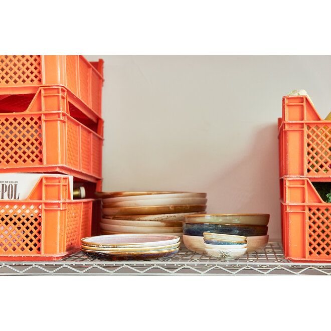 side plate moss green