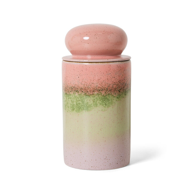 storage jar, glaze