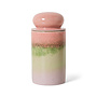 storage jar, glaze