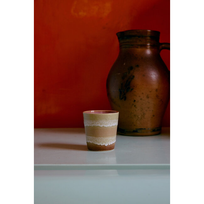 HK Living coffee mug, umber