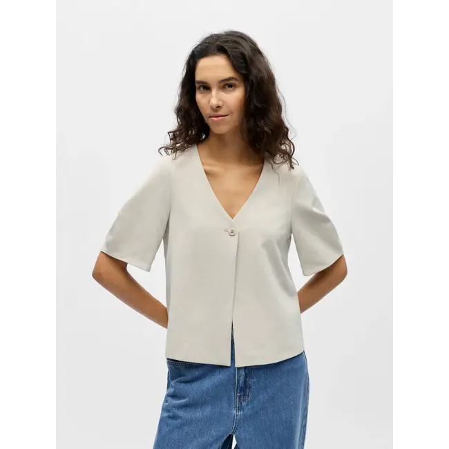 Object Lisa top, humus/melange
