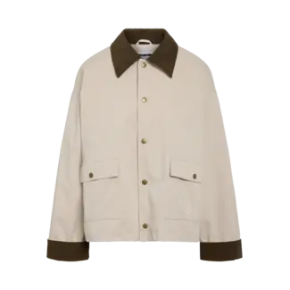 Noisy may jacket met corduroy kraag