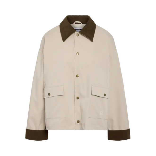 jacket met corduroy kraag