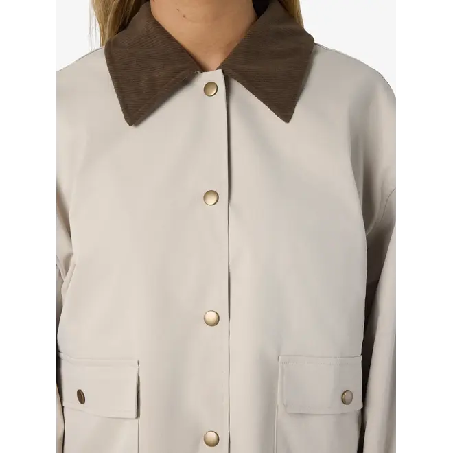 jacket met corduroy kraag