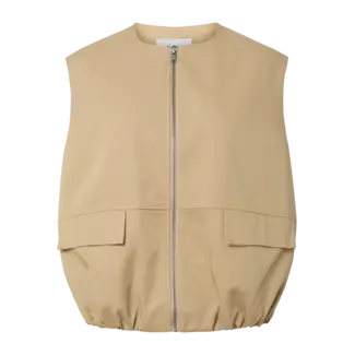 PIECES mouwloze bomber