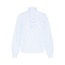 B.Young gestreepte blouse met accentkraag