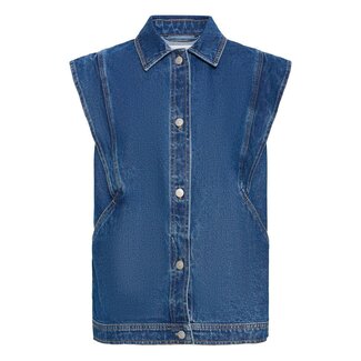 B.Young waistcoat denim