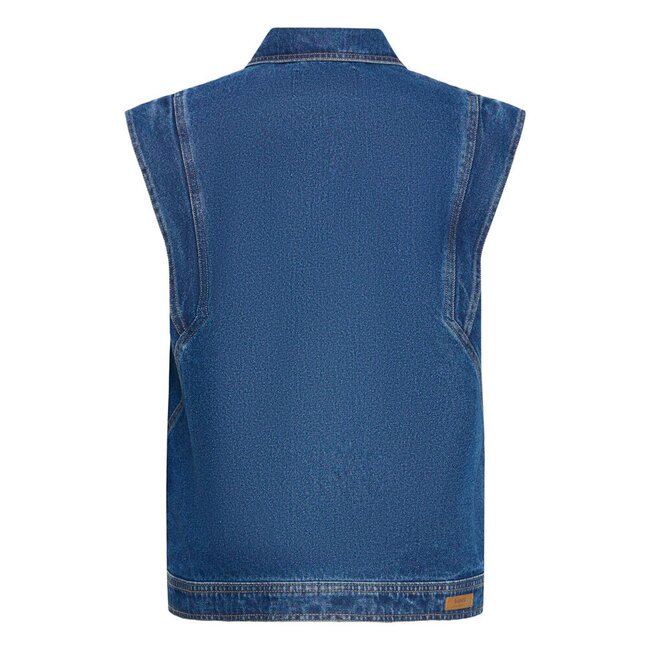 B.Young waistcoart denim