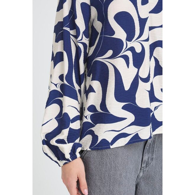 blouse met print