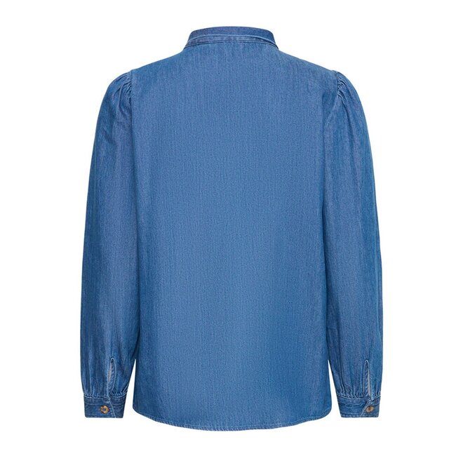 denim shirt blue