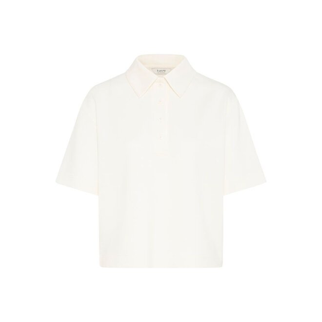 travel polo off white