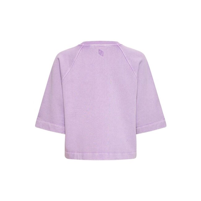 B.Young sweater korte mouw lavendel