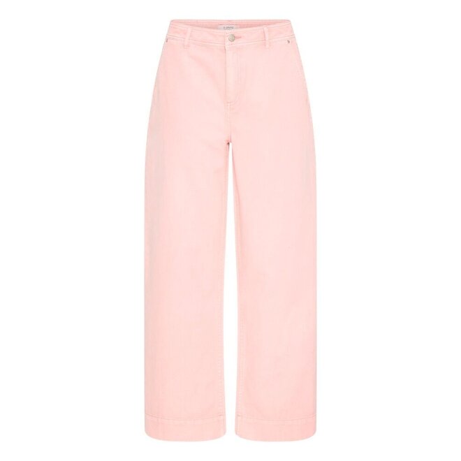 wideleg jeans pink