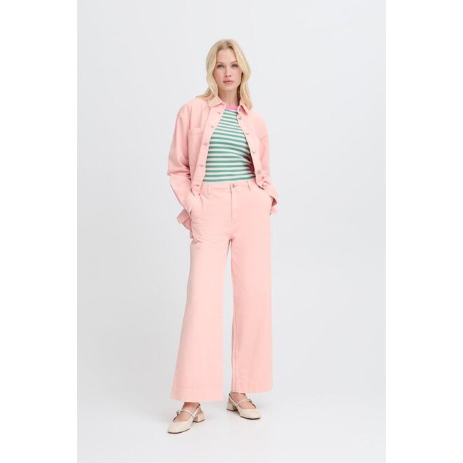wideleg jeans pink