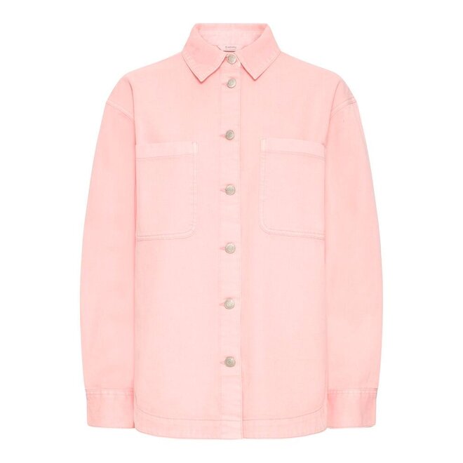 oversized jeansblouse pink