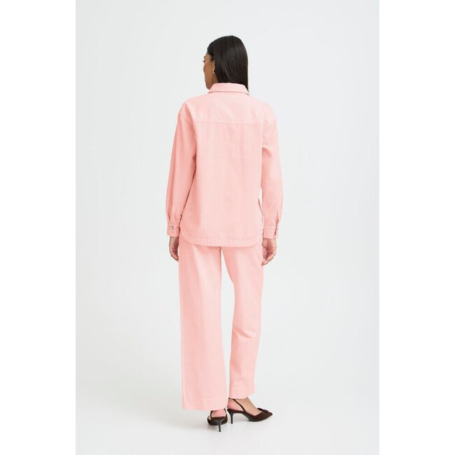 B.Young oversized jeansblouse pink