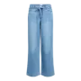 wide leg jeans met touwceintuur