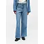 Object wide leg jeans met touwceintuur