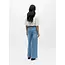 Object wide leg jeans met touwceintuur