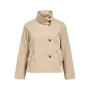 trenchcoat met opstaande kraag
