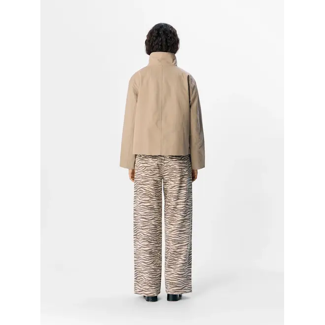 trenchcoat met opstaande kraag