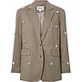 oversized blazer met applicaties