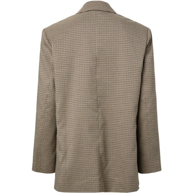 oversized blazer met applicaties