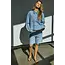 Noisy may denim shacket mid blue