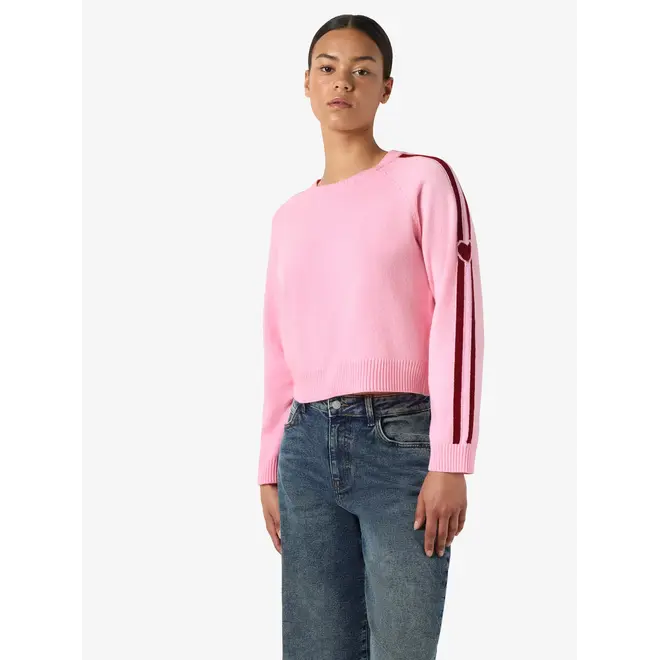 trui met contrasterende bies