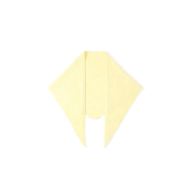 triangel sjaaltje lichtgeel