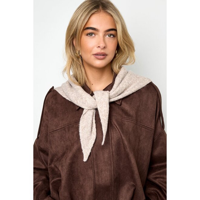 triangel sjaaltje beige