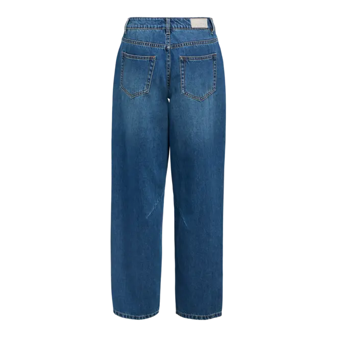 barrel jeans medium blue denim