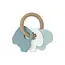 silicone teething ring keychain on the go