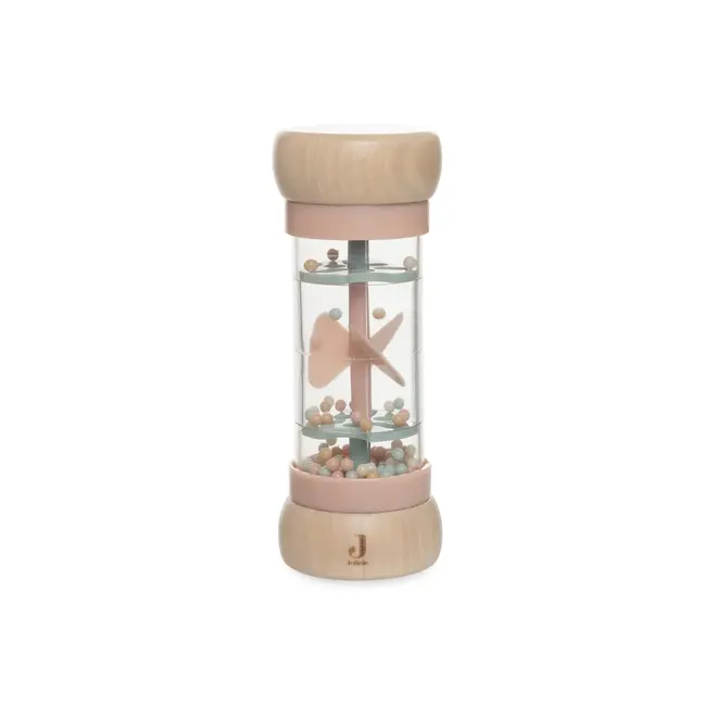 wooden rain rattle lovely birds