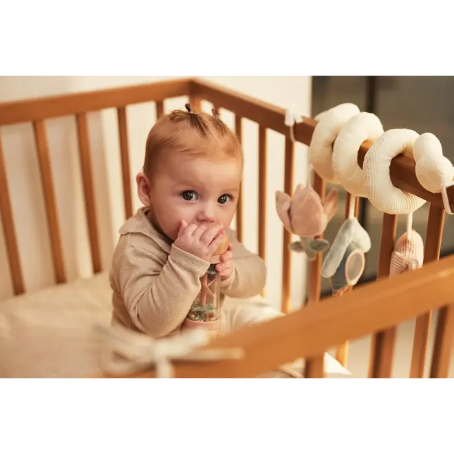 wooden rain rattle lovely birds