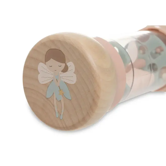 wooden rain rattle lovely birds