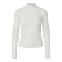 kanten mesh top off white