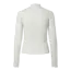 PIECES kanten mesh top off white