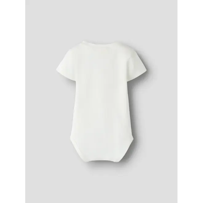 body met knoopjes off white
