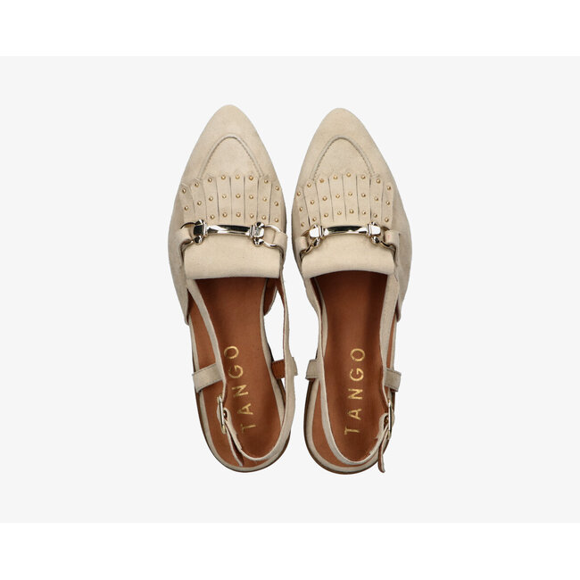 Tango slingbacks beige suede