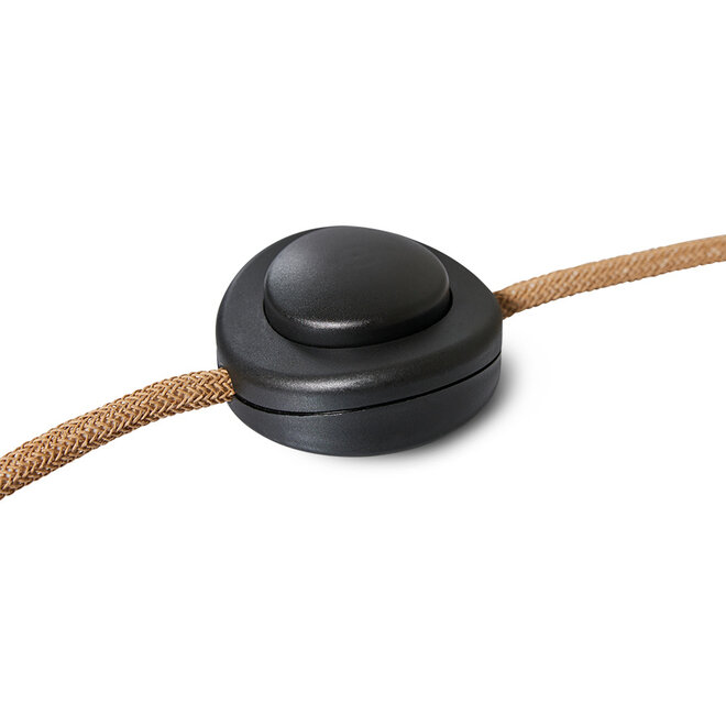 vol5110 cone floor lamp base xl brown