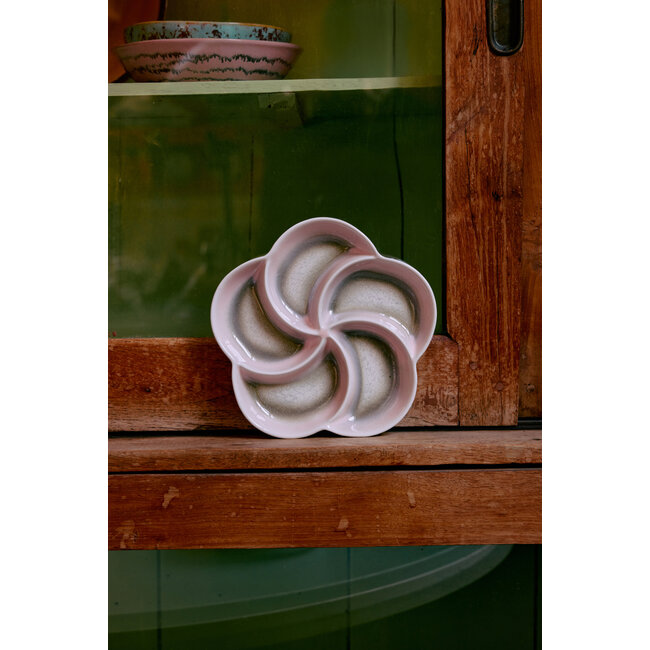 HK Living 70s ceramic snack tray, muse