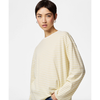 PIECES Gestreepte longsleeve