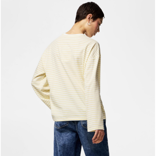 PIECES Gestreepte longsleeve