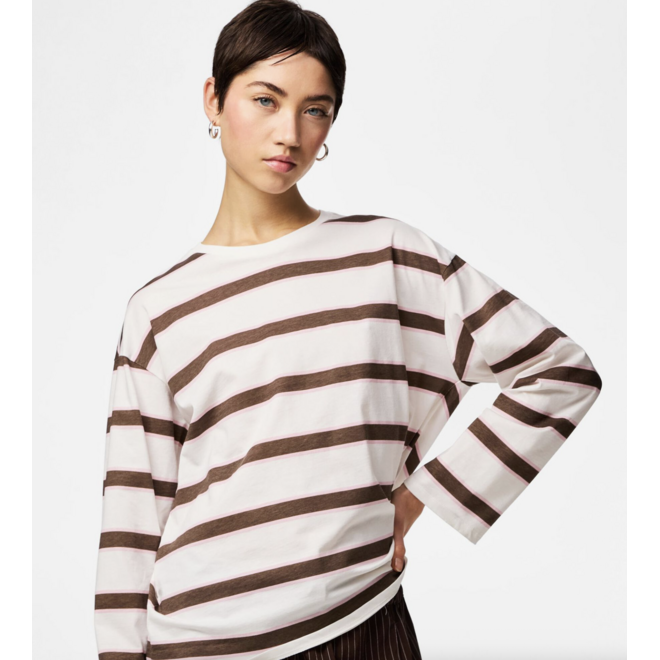 Gestreepte longsleeve