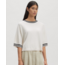 Knit shirt met zwarte strepen